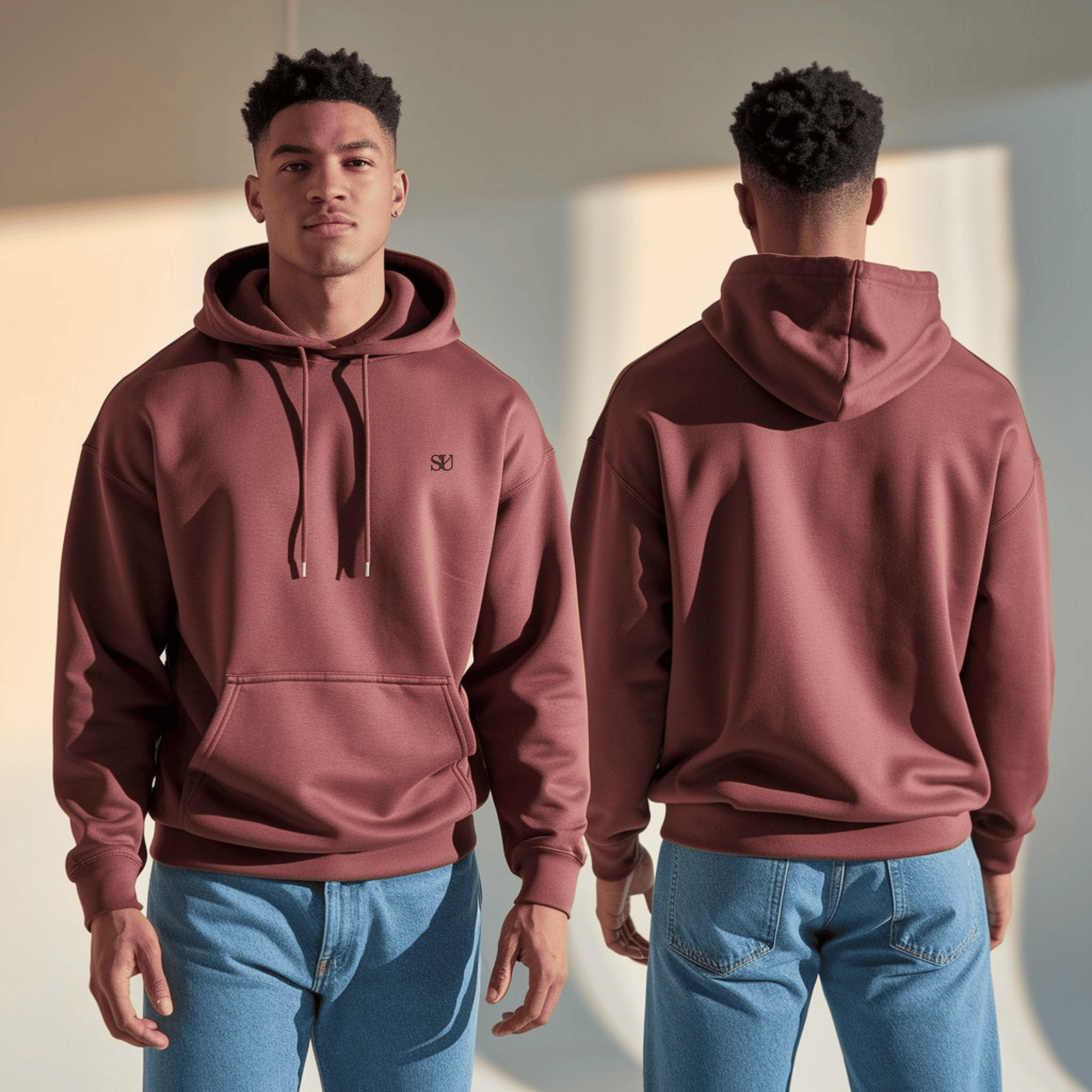 Crimson Maroon Hoodie