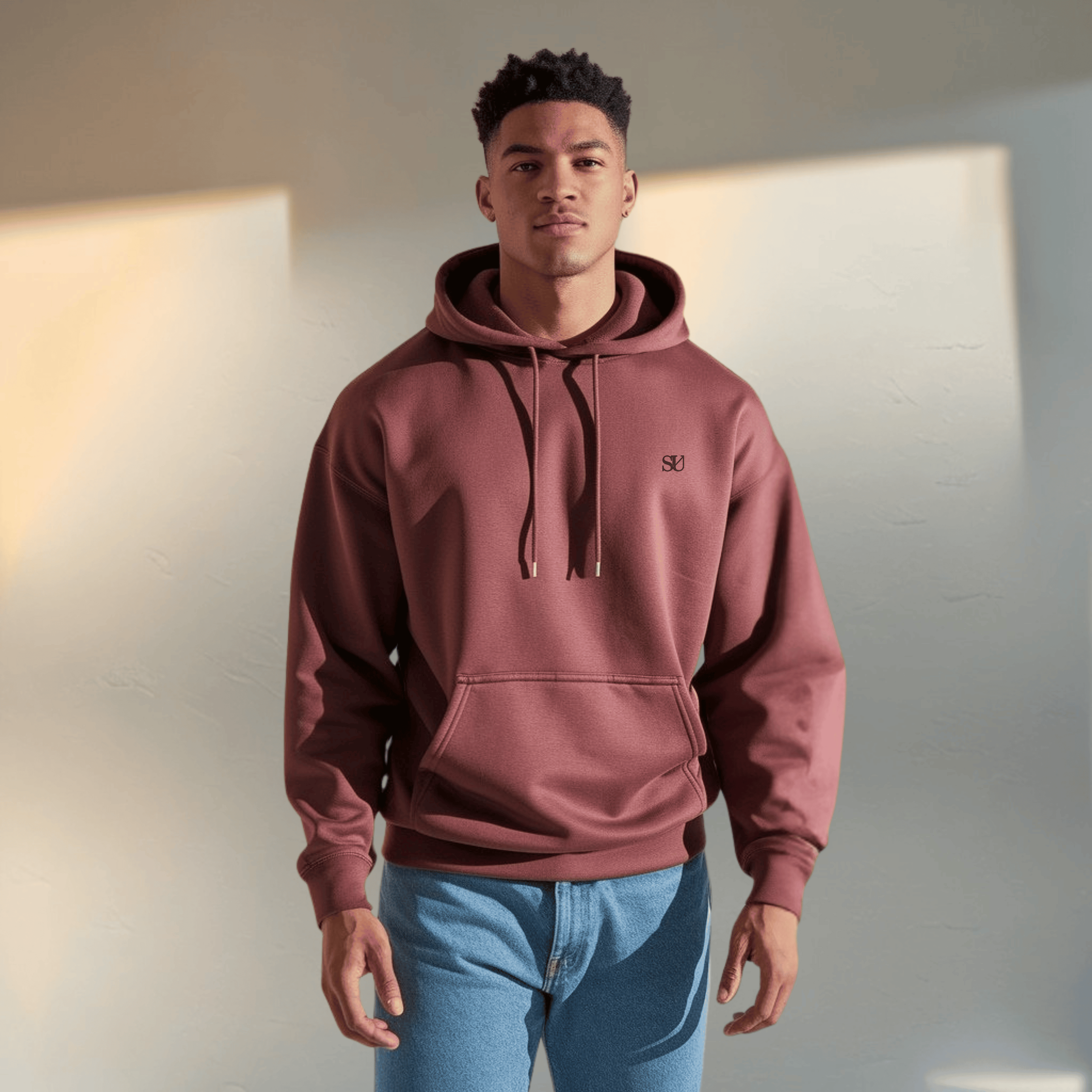 Crimson Maroon Hoodie