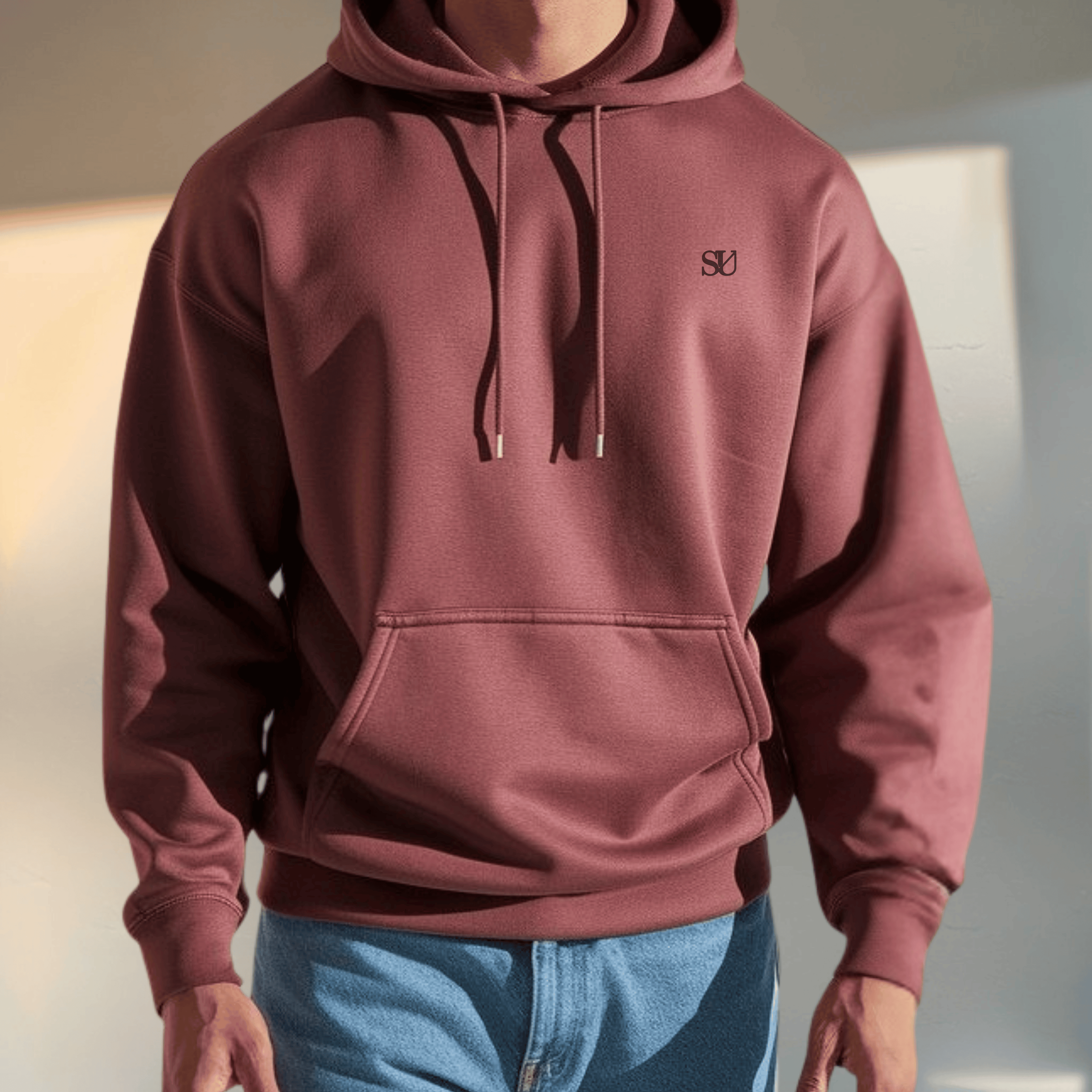 Crimson Maroon Hoodie